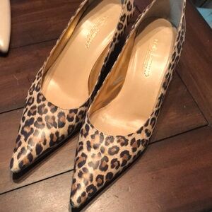 Dolce & Gabbana Leopard Print Heels